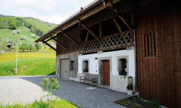 Umbau einer Holzscheune in Walchwil, Kanton Zug 