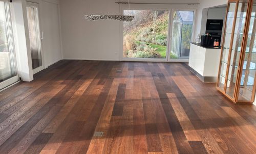 Wohnraum in Terra Eichenparkett